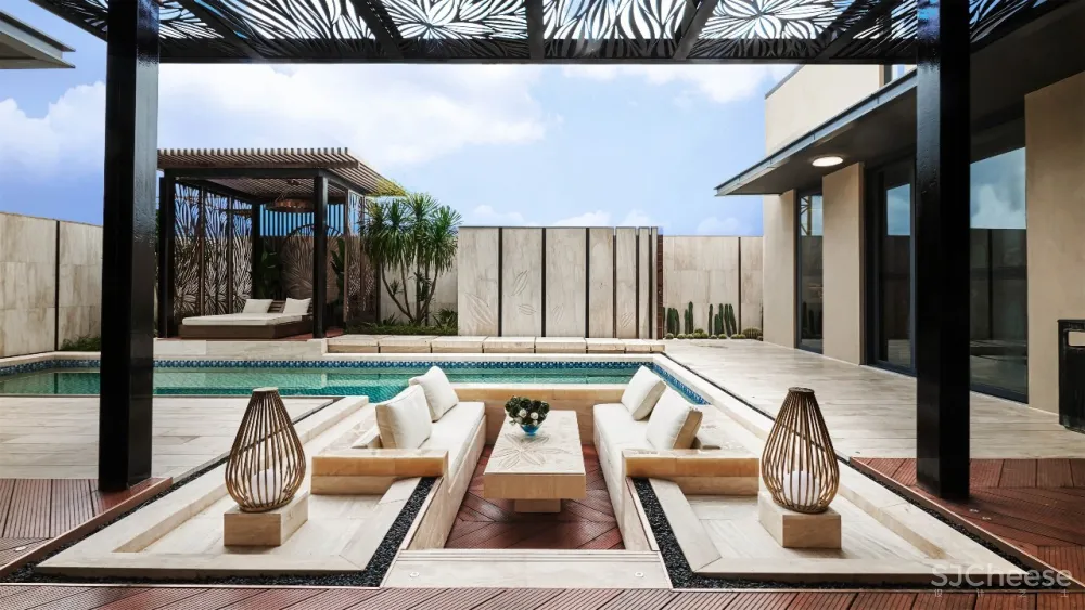 海边的诗意人生|一庭一风景,一院一世界