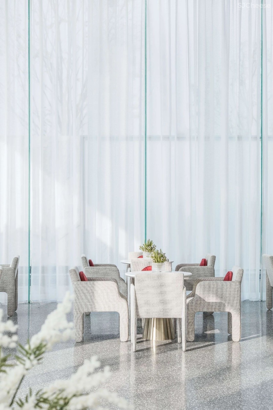 400㎡以水为主题的东方意境售楼中心匠心设计方案