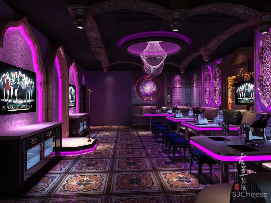 伊宁报业KTV火吧设计 成都专业ktv设计公司