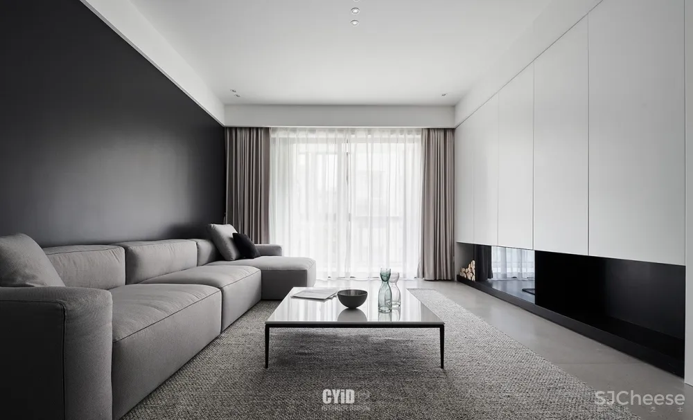 曝光这套藏着复杂工艺的极简派,他家“空”的很艺术 辰佑设计