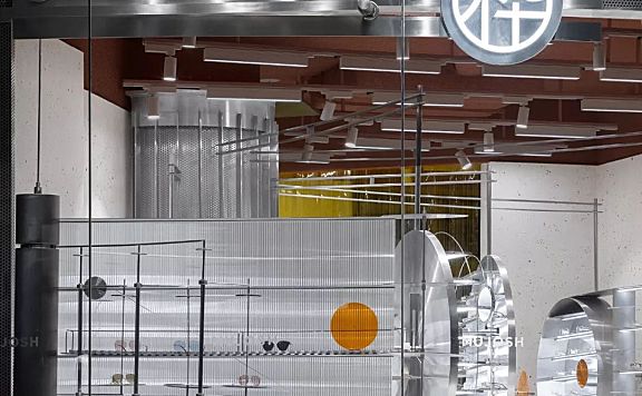 仅 40m² 的先锋艺术商店,设计竟这么酷! DAS_Lab