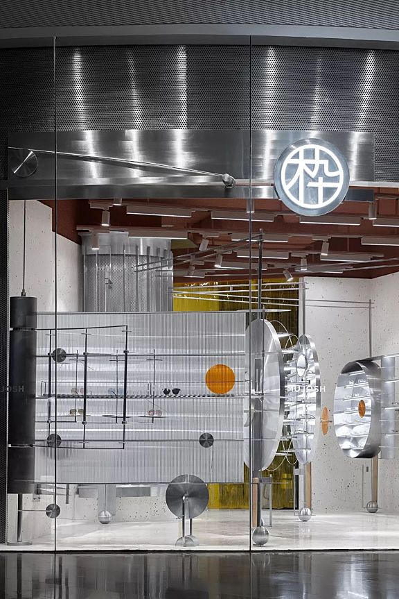 仅 40m² 的先锋艺术商店，设计竟这么酷！ DAS_Lab