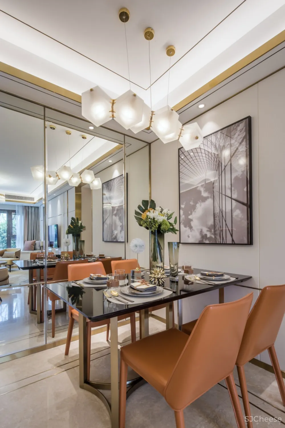 恰到好处的温柔轻奢,三户型品质美学家 SEPD圣易文设计