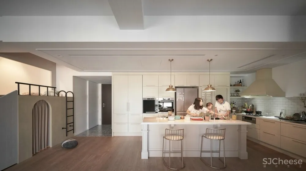 三口之家 | 亲子宅设计,亮点吸引眼球