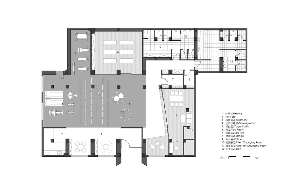 Powerfit Studio 跑瓦健身 墨照建筑设计事务所