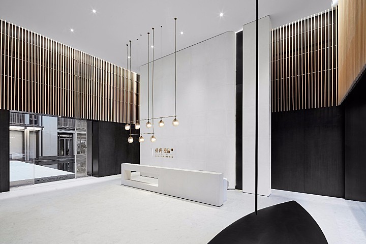 【无间设计最新力作】1200㎡摩登东方营销中心设计落地方案