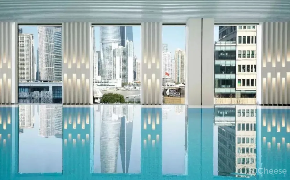 连自成年度力作!复星集团·BFC外滩金融中心空中健身会所