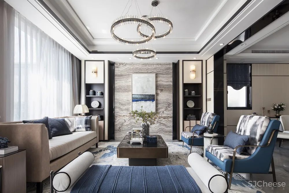 KUNYU鲲誉设计/ 清和隽雅 凝练东方——瑞安 时代碧桂园天宸府