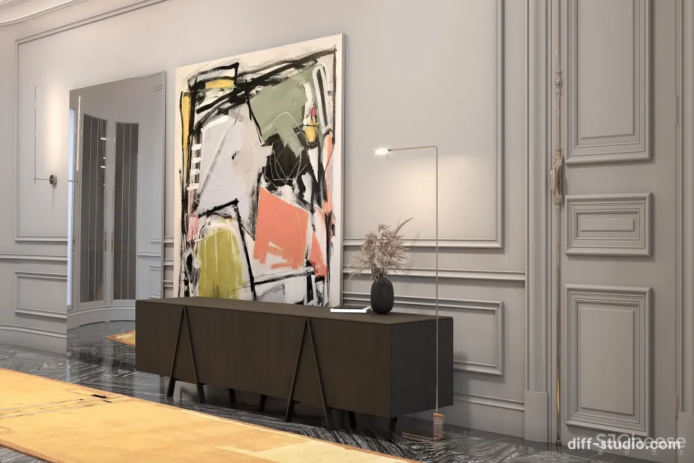 巴黎高级灰质感私宅 Diff.Studio