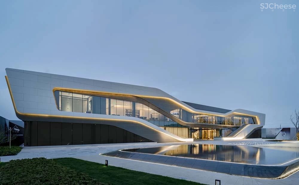 【新作】从建筑、景观、室内、软装四位一体的整体化全方位售楼中心设计