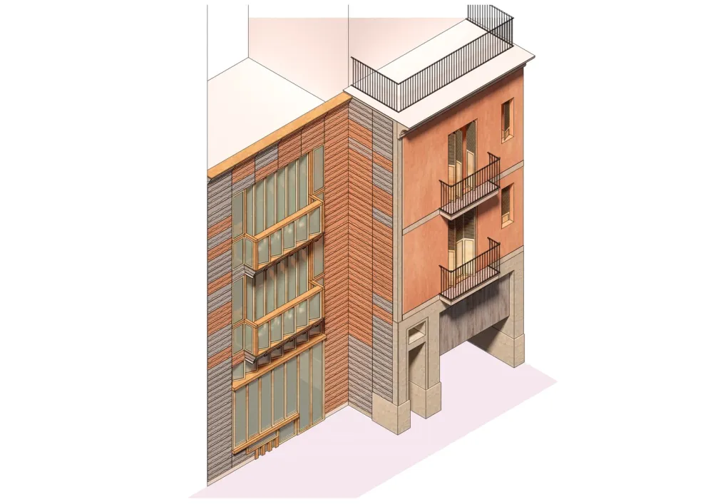 Clementina 联合办公空间 / Izaskun Chinchilla Architects