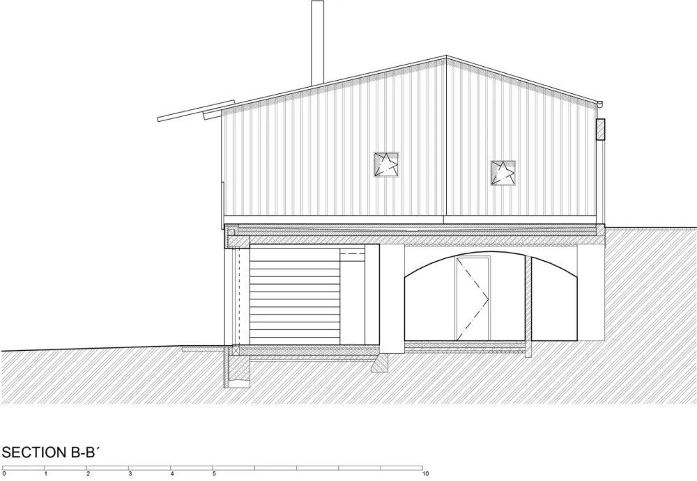 墙后住宅，捷克 / Mjölk architects