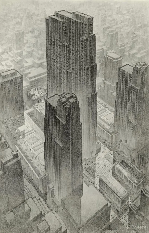 看看这栋公寓楼,简约的ArtDeco更好看