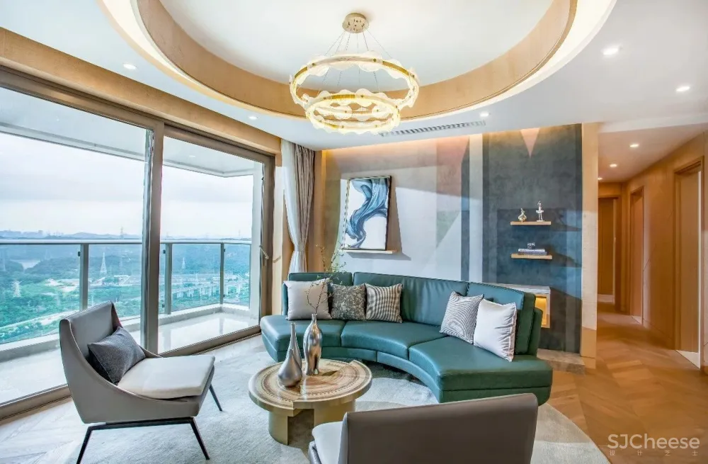 【石头兄弟新作】185㎡城市新标样板间,用自然生态造情趣生活