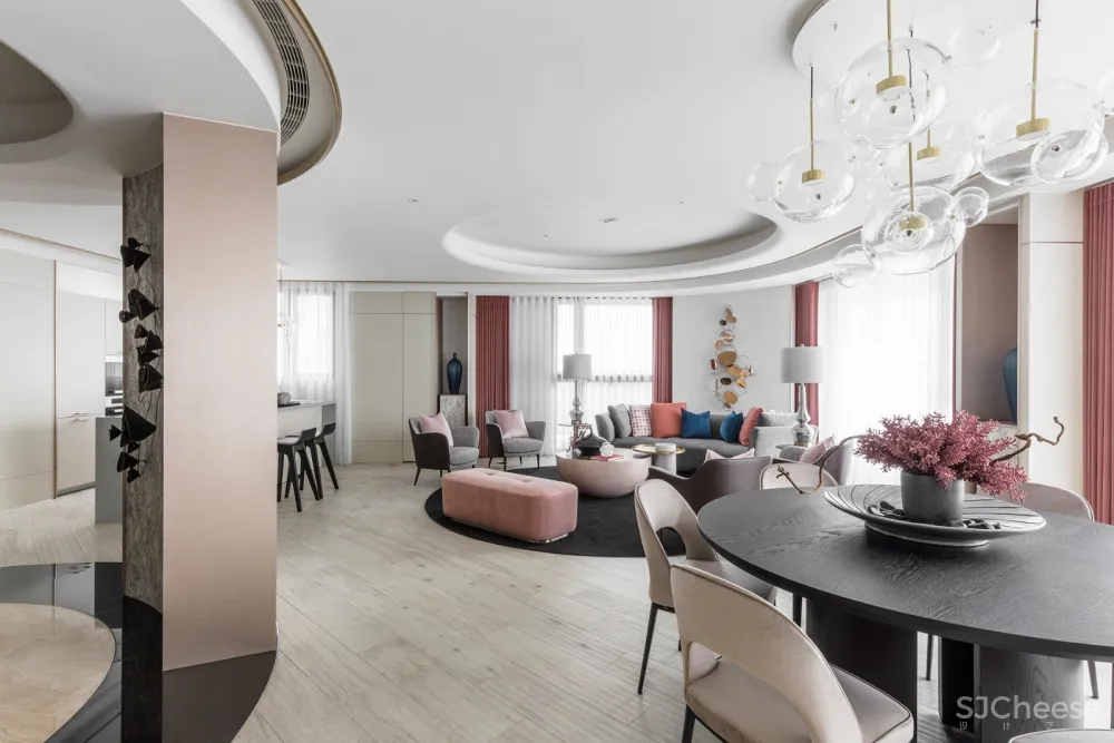 优雅现代风大平层 JIXI Interior design-