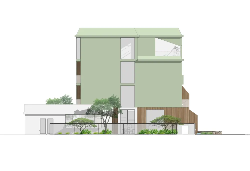 青骊拂晓酒店 / 间外建筑工作室