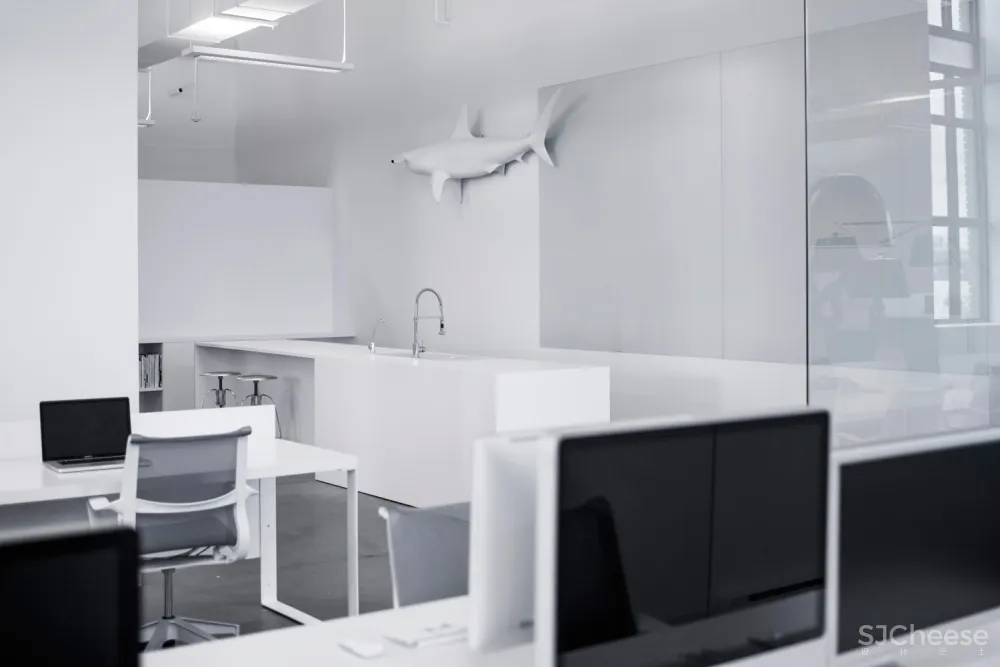 255㎡蒙特利尔蓝色通讯办公室 Anne Sophie Goneau