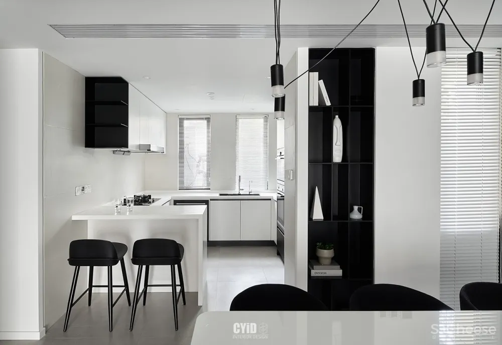 曝光这套藏着复杂工艺的极简派,他家“空”的很艺术 辰佑设计