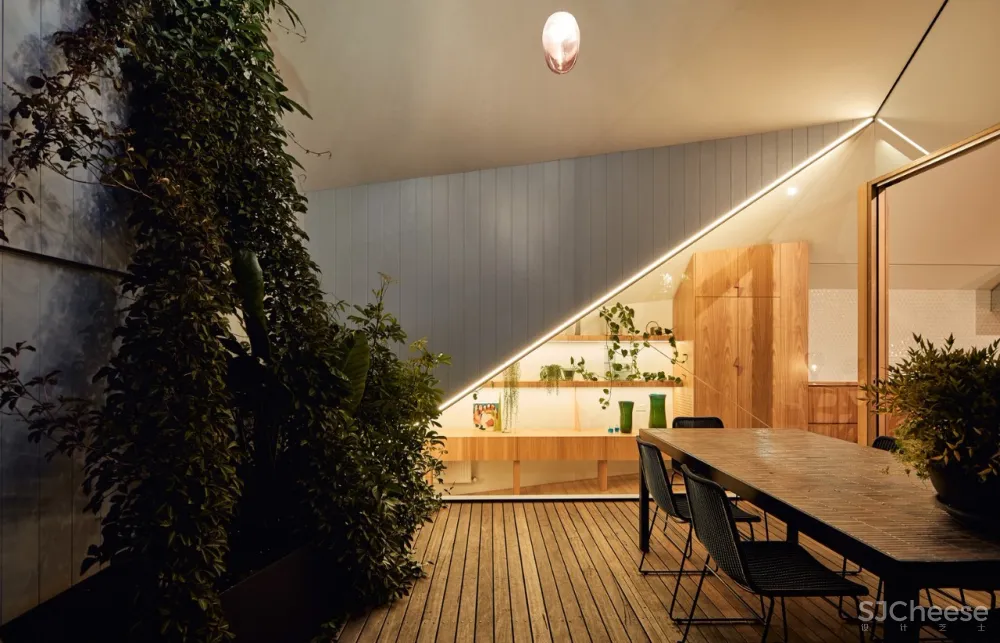 原木+几何元素丨让家更有设计感