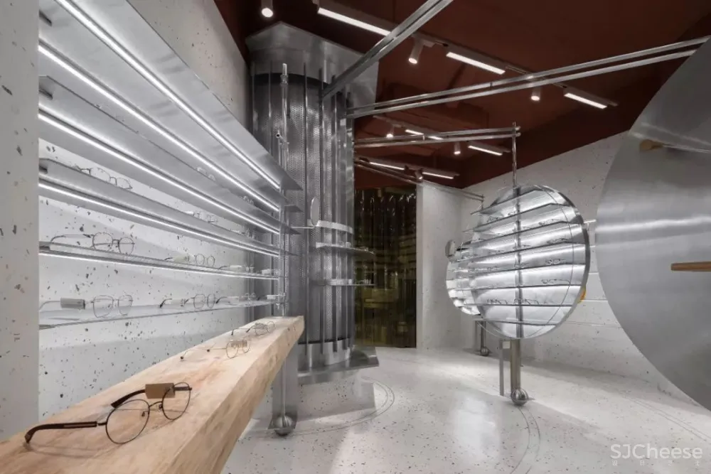 仅 40m² 的先锋艺术商店，设计竟这么酷！ DAS_Lab