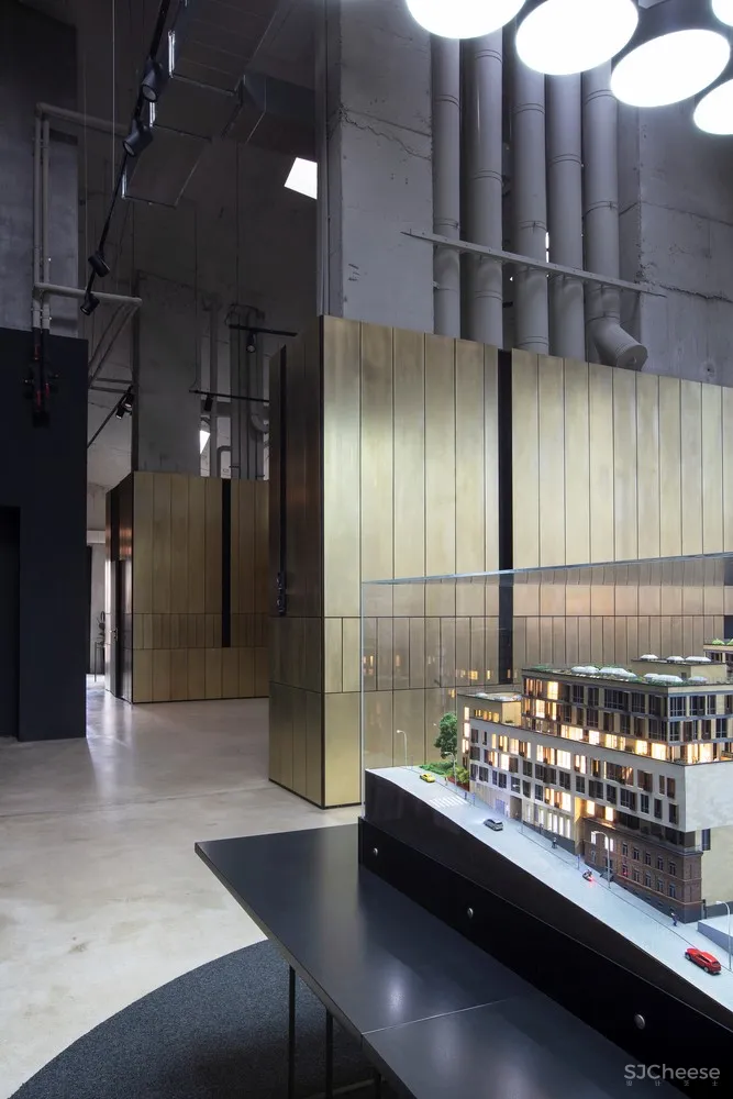 首发 | Alexander Volkov Architects:极简现代高级感莫斯科顶层办公室