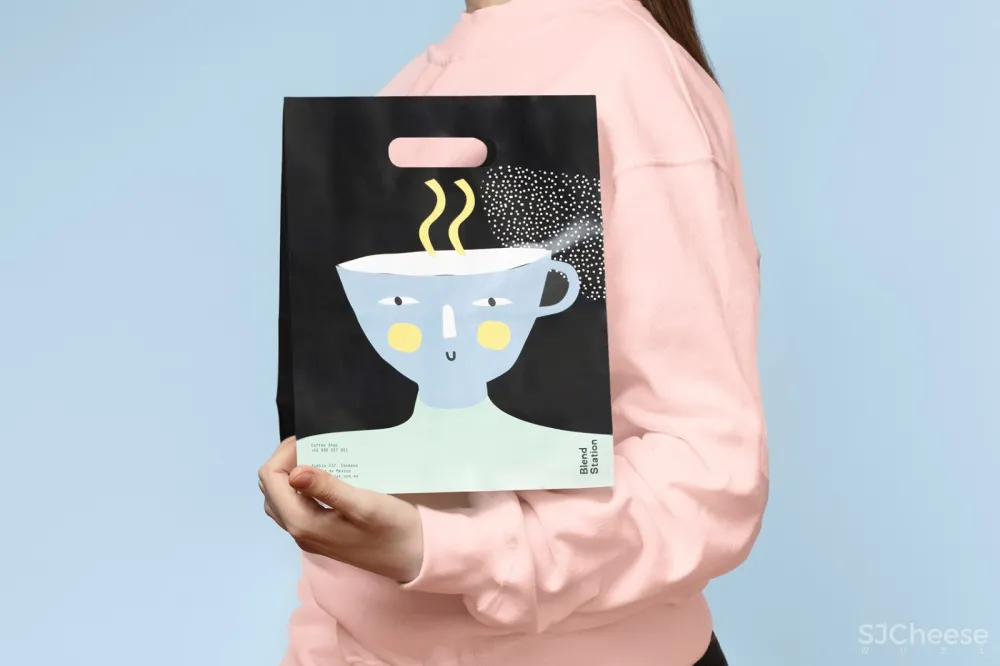 Blend Station咖啡馆品牌形象设计,墨西哥 / Futura