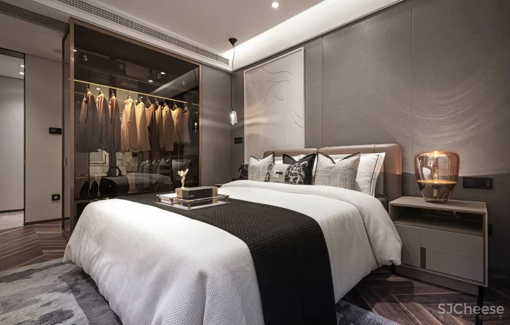 将轻奢与现代融为一体，中海望京府140样板间 SDD上达设计