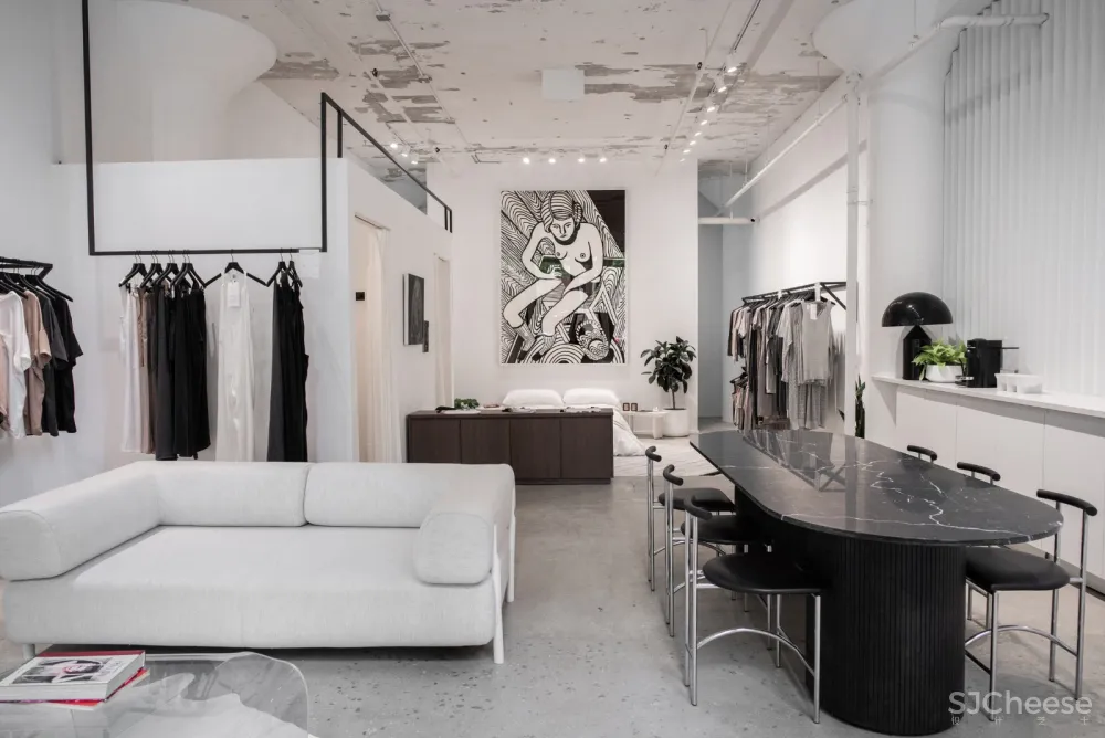 Lunya位于威廉斯堡的102㎡家居店就像一间公寓