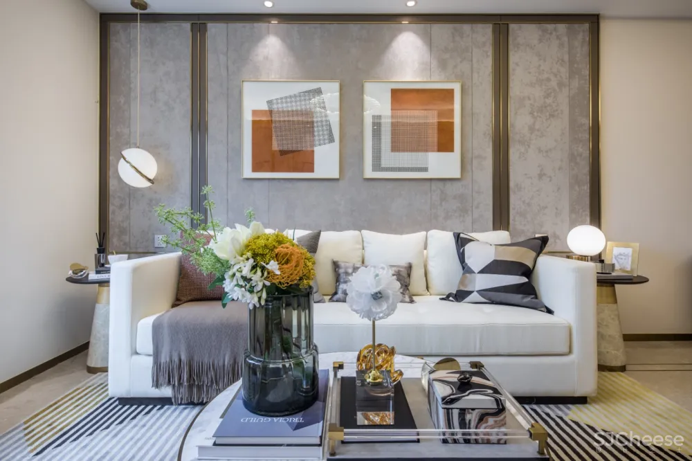 恰到好处的温柔轻奢,三户型品质美学家 SEPD圣易文设计