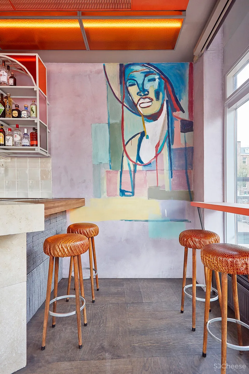 Ramona餐厅,阿姆斯特丹 / Studio Modijefsky