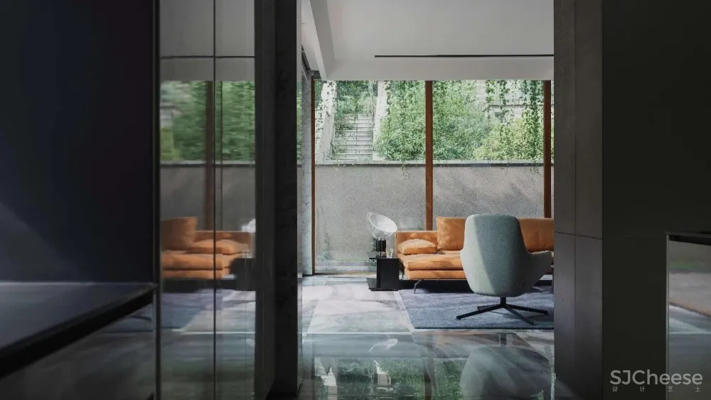 人与自然之美丨赋予室内空间纯粹而有质感的生命