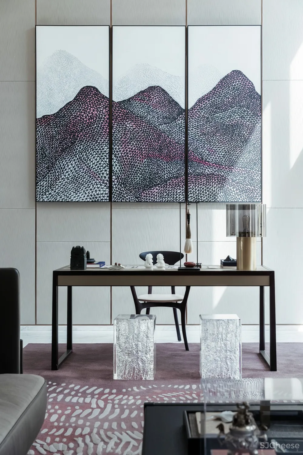 【上上国际新作】 500㎡ 东方意境样板间设计丨最具诗意的格调