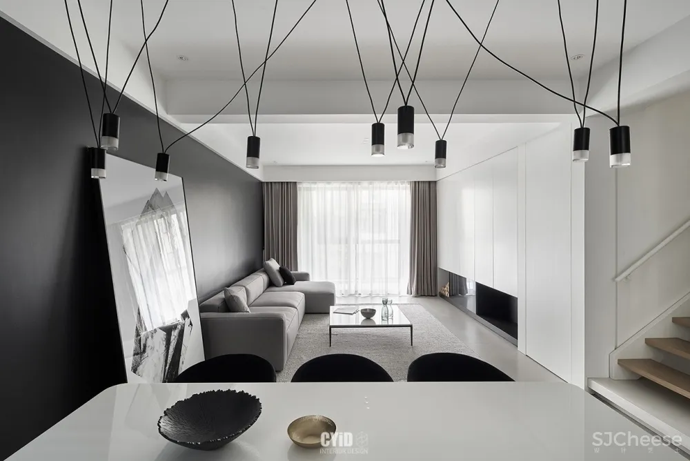 曝光这套藏着复杂工艺的极简派,他家“空”的很艺术 辰佑设计