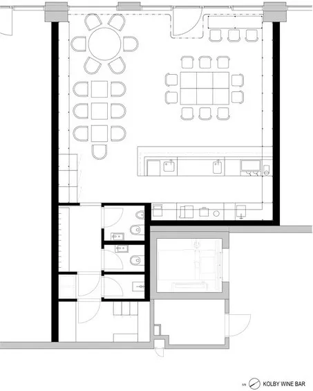 Kolby红酒酒吧，布拉格 / CMC Architects