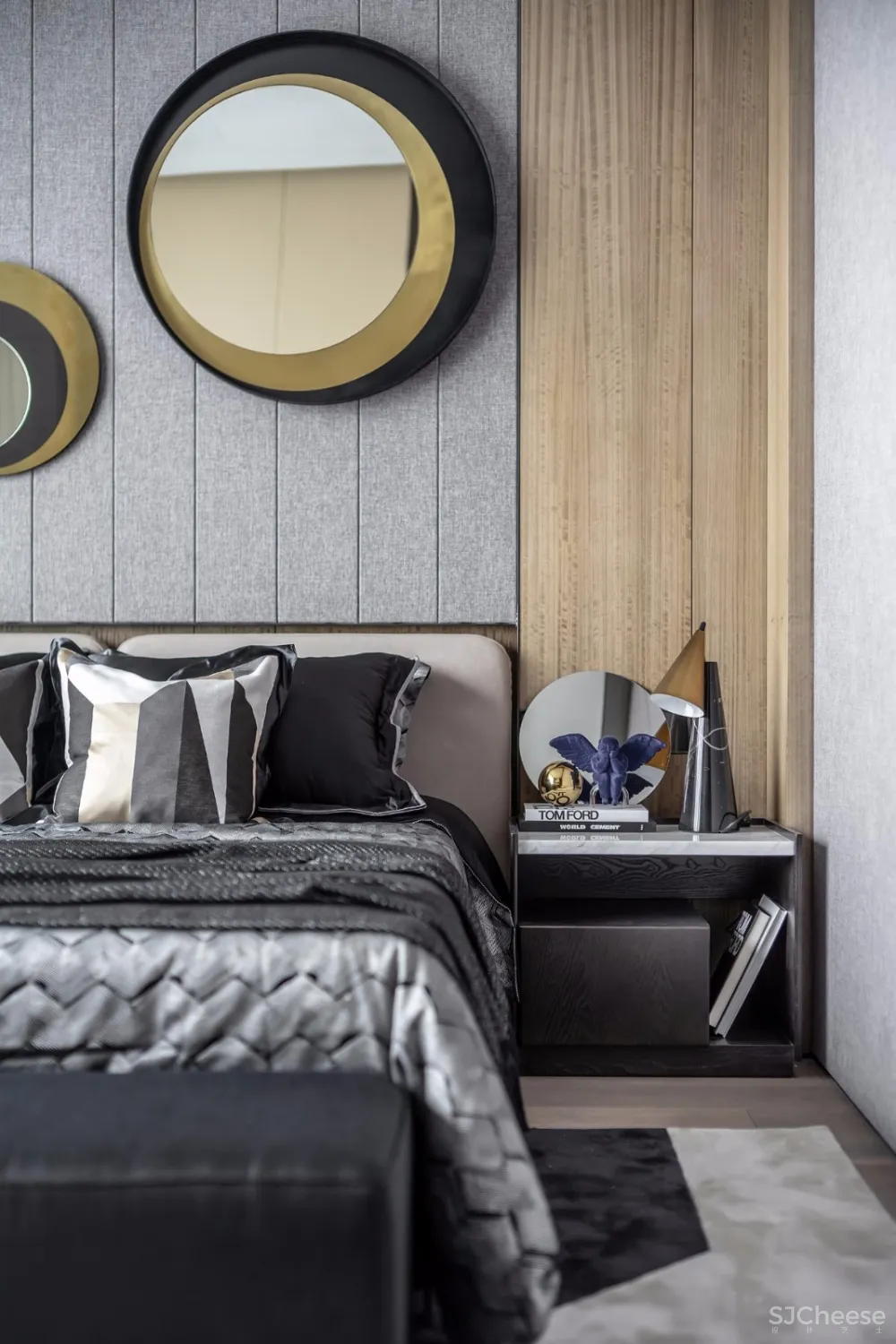 新作 | 775m² 深圳半岛城邦 270° 云海天幕超级顶复,无敌空中泳池