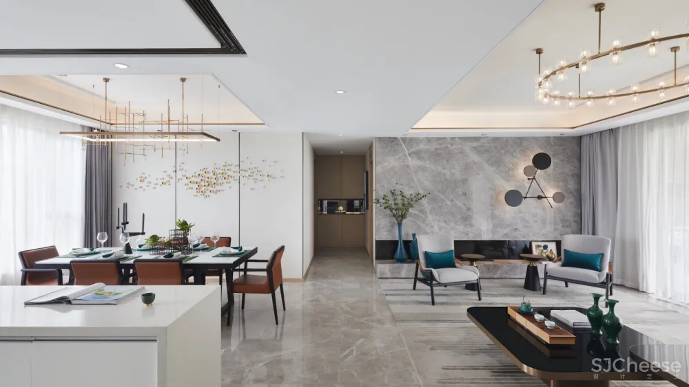 壹舍新作 | 精睿低奢、人文艺术 苏州常熟中南林樾香庭188 m2样板间