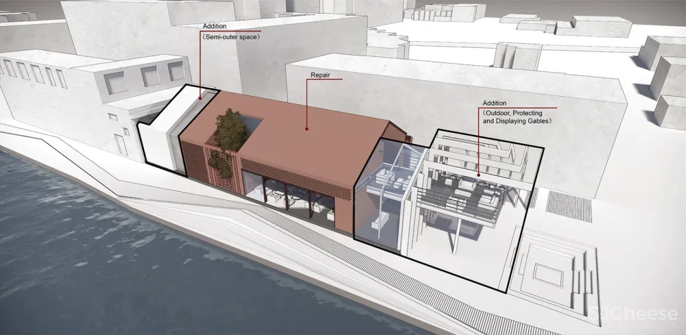 在记忆与希望之间-华东师范大学丽娃河畔书吧修缮，上海 / 上海日清建筑设计有限公司