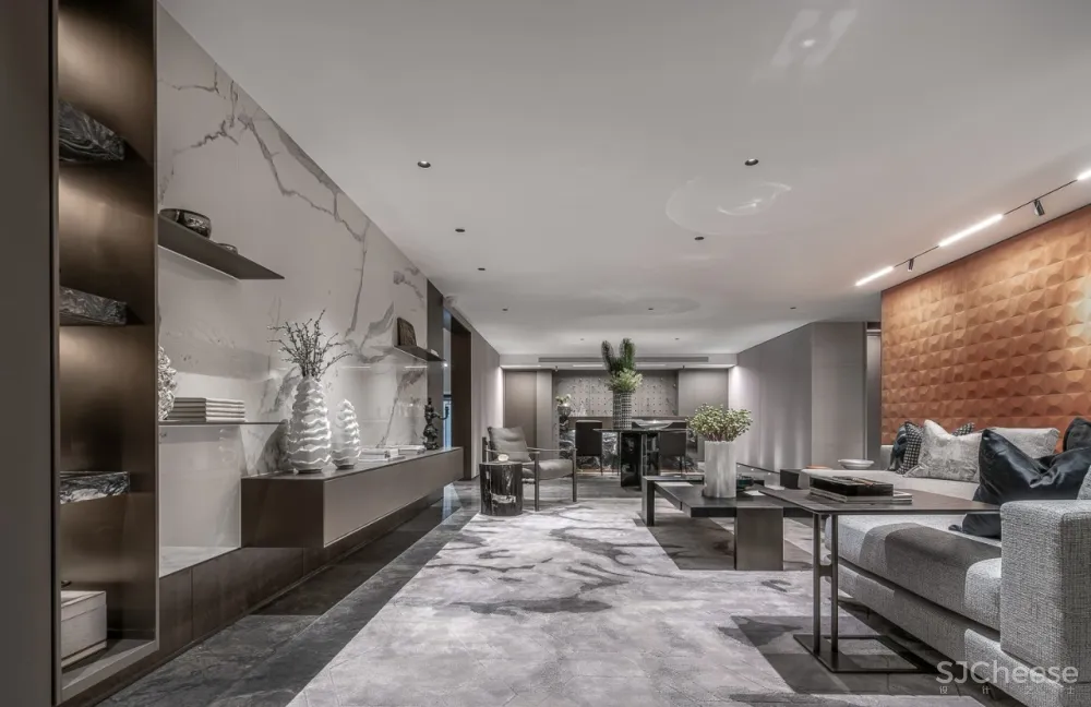 【集艾设计 & LSD联袂新作】1000㎡ 纯粹主义 顶级豪宅设计落地方案