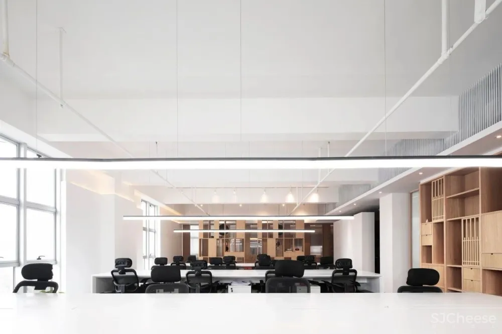 干净、优雅、艺术的办公空间设计