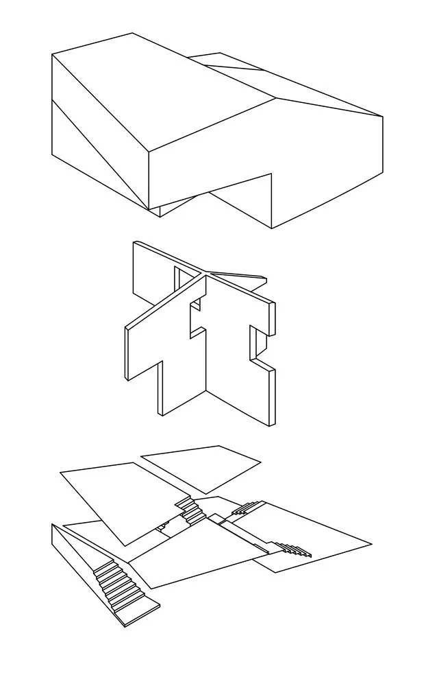 Haus D,顺时针旋转的黑色住宅 / Yonder – Architektur und Design