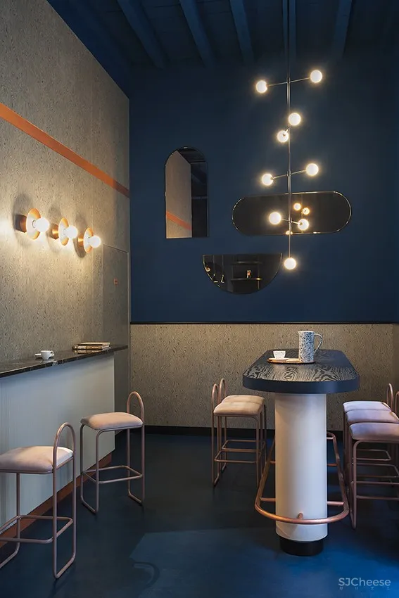 米兰后现代风格咖啡厅 studiopepe