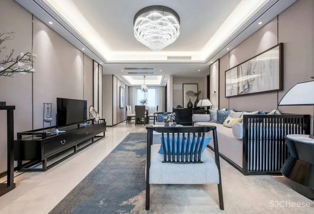 三户型现代中式风，不一样的高级美！ INHOUSE