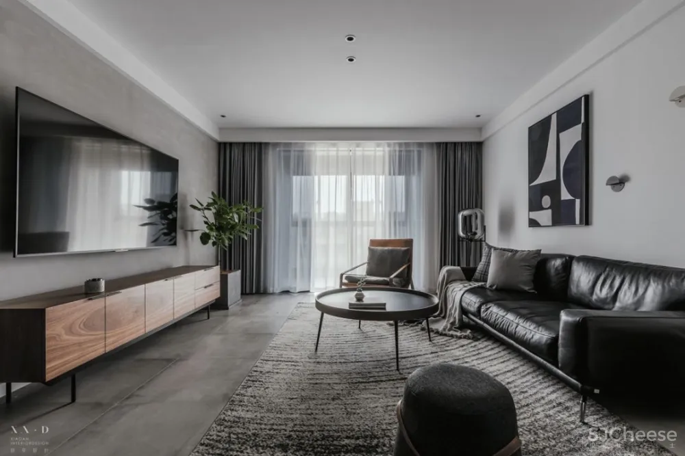 《蓝染》145㎡弥漫浪漫气息的家 晓安设计