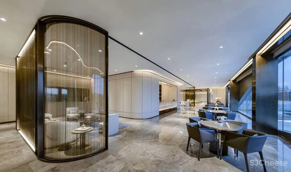 【新作】从建筑、景观、室内、软装四位一体的整体化全方位售楼中心设计