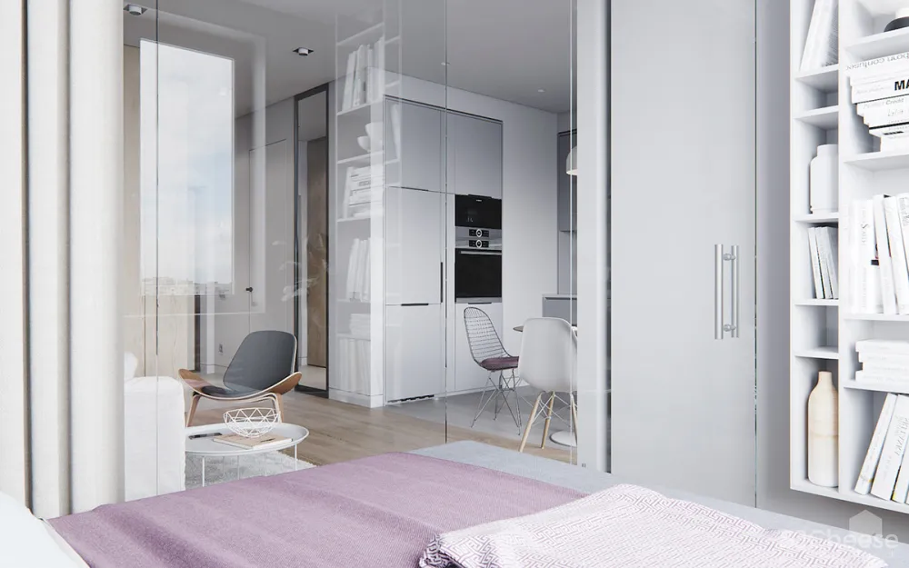 希腊50m²北欧风机能小宅 Sergey Zalozny