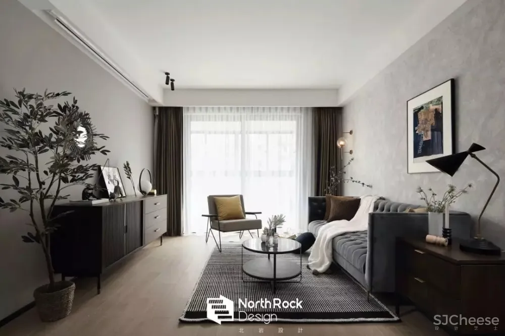 106m²南京·中建国熙台精装改造 北岩设计