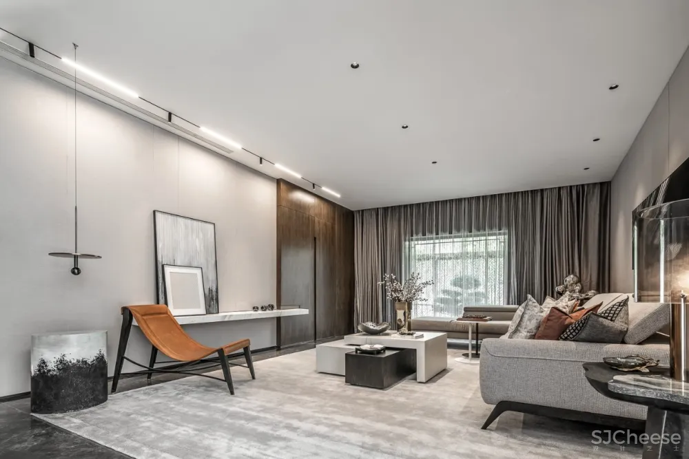 【集艾设计 & LSD联袂新作】1000㎡ 纯粹主义 顶级豪宅设计落地方案