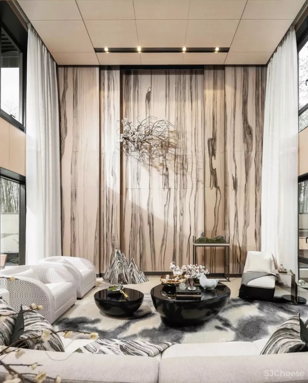 450㎡北大资源紫境府样板房 杜文彪新作