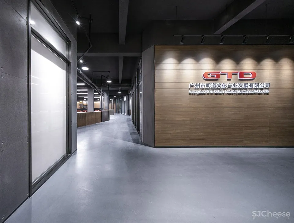 明道照明办公空间设计，广州 / 壹同创意