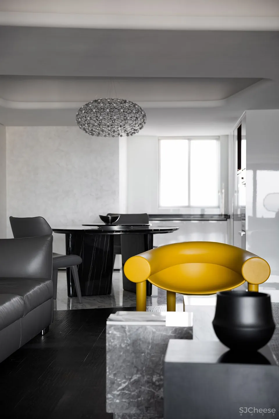 新作 | 艾克建筑设计:广东 冷酷绅士公寓